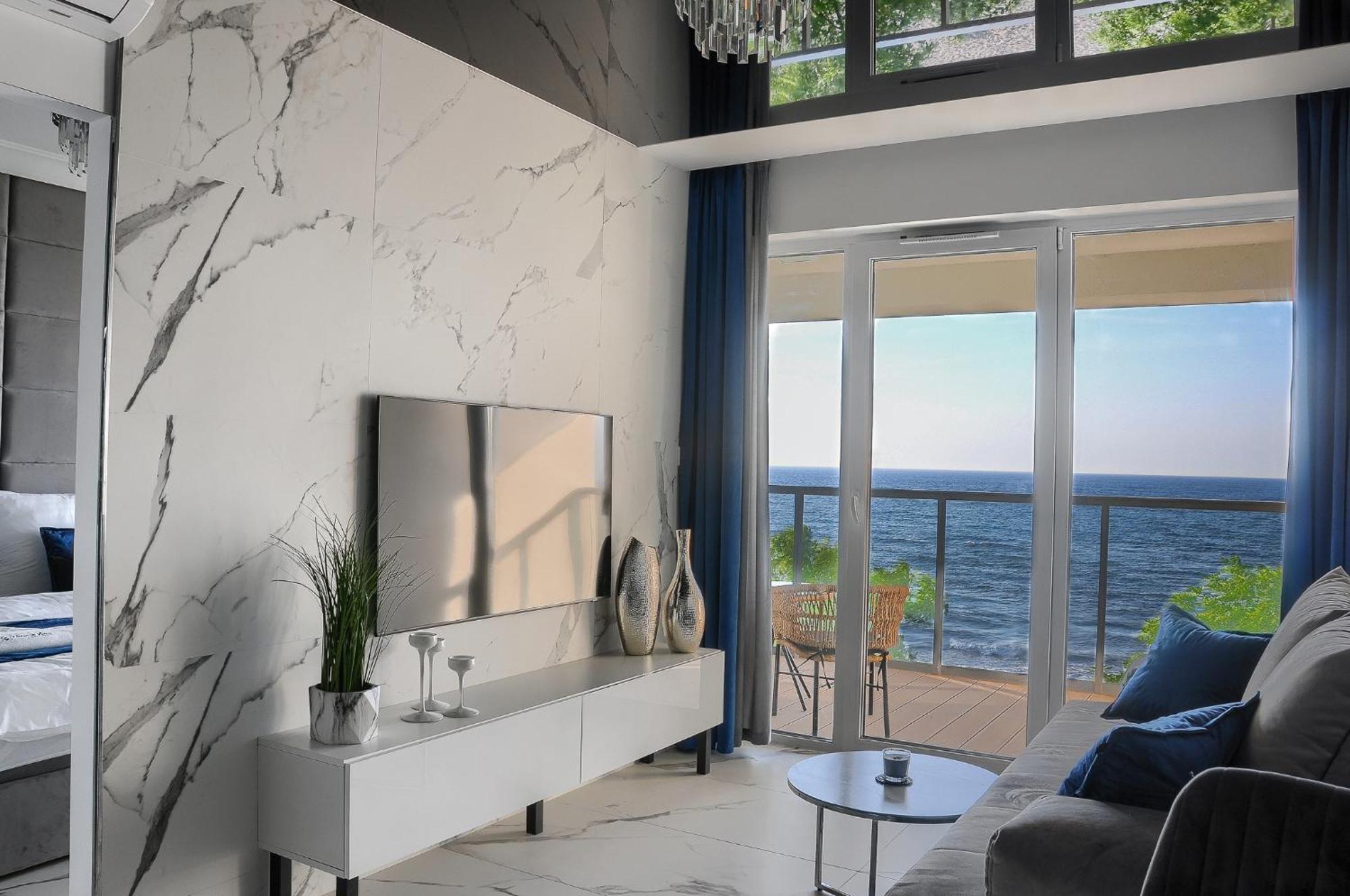 Apartament Z Widokiem Na Morze- Ustronie Apartments Nadmorski Luksus Apartamenty أوسترونيه مورسكية المظهر الخارجي الصورة