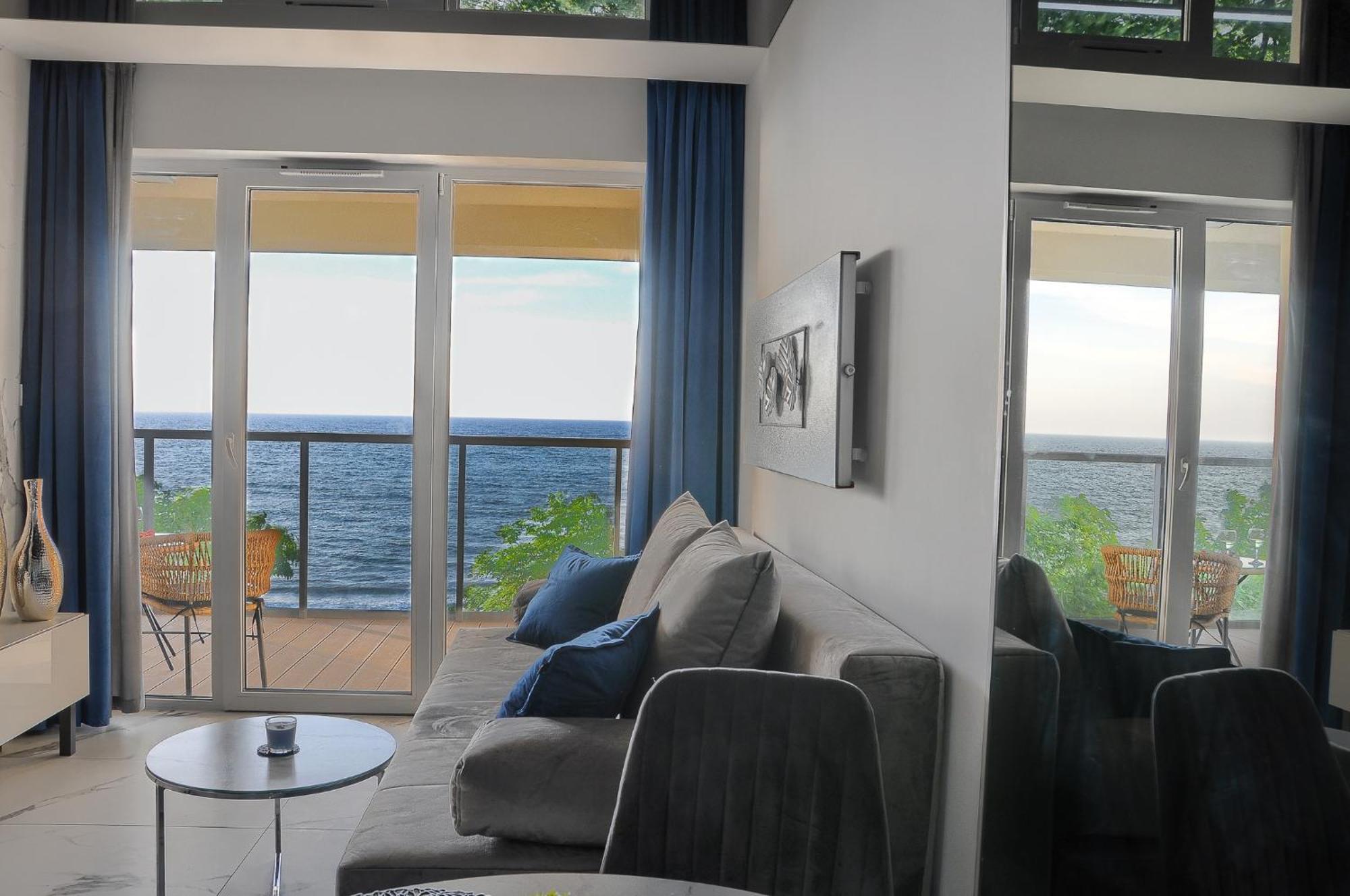 Apartament Z Widokiem Na Morze- Ustronie Apartments Nadmorski Luksus Apartamenty أوسترونيه مورسكية المظهر الخارجي الصورة