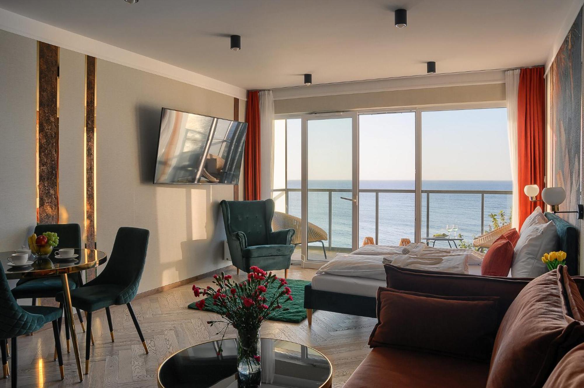 Apartament Z Widokiem Na Morze- Ustronie Apartments Nadmorski Luksus Apartamenty أوسترونيه مورسكية المظهر الخارجي الصورة