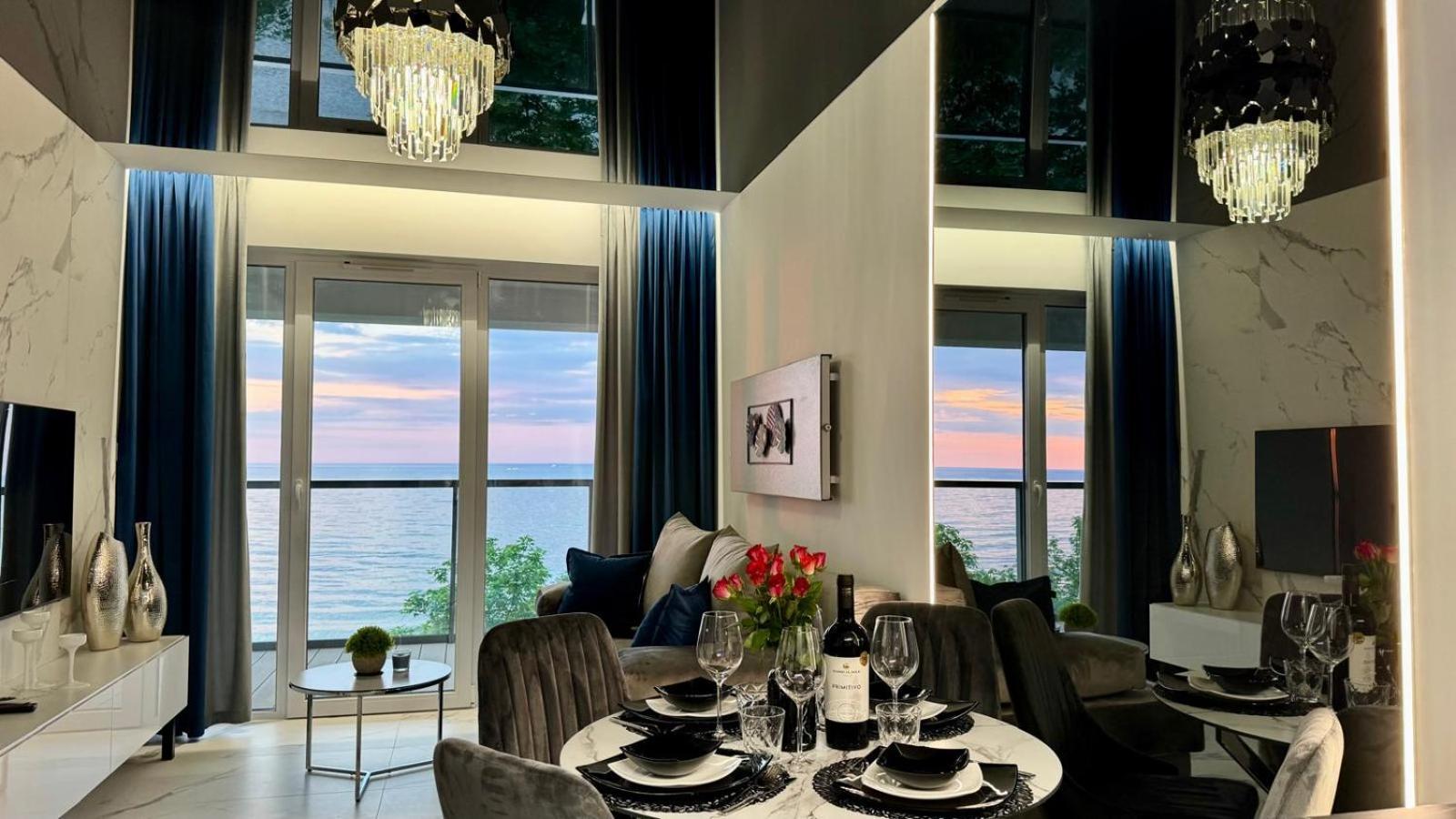 Apartament Z Widokiem Na Morze- Ustronie Apartments Nadmorski Luksus Apartamenty أوسترونيه مورسكية المظهر الخارجي الصورة