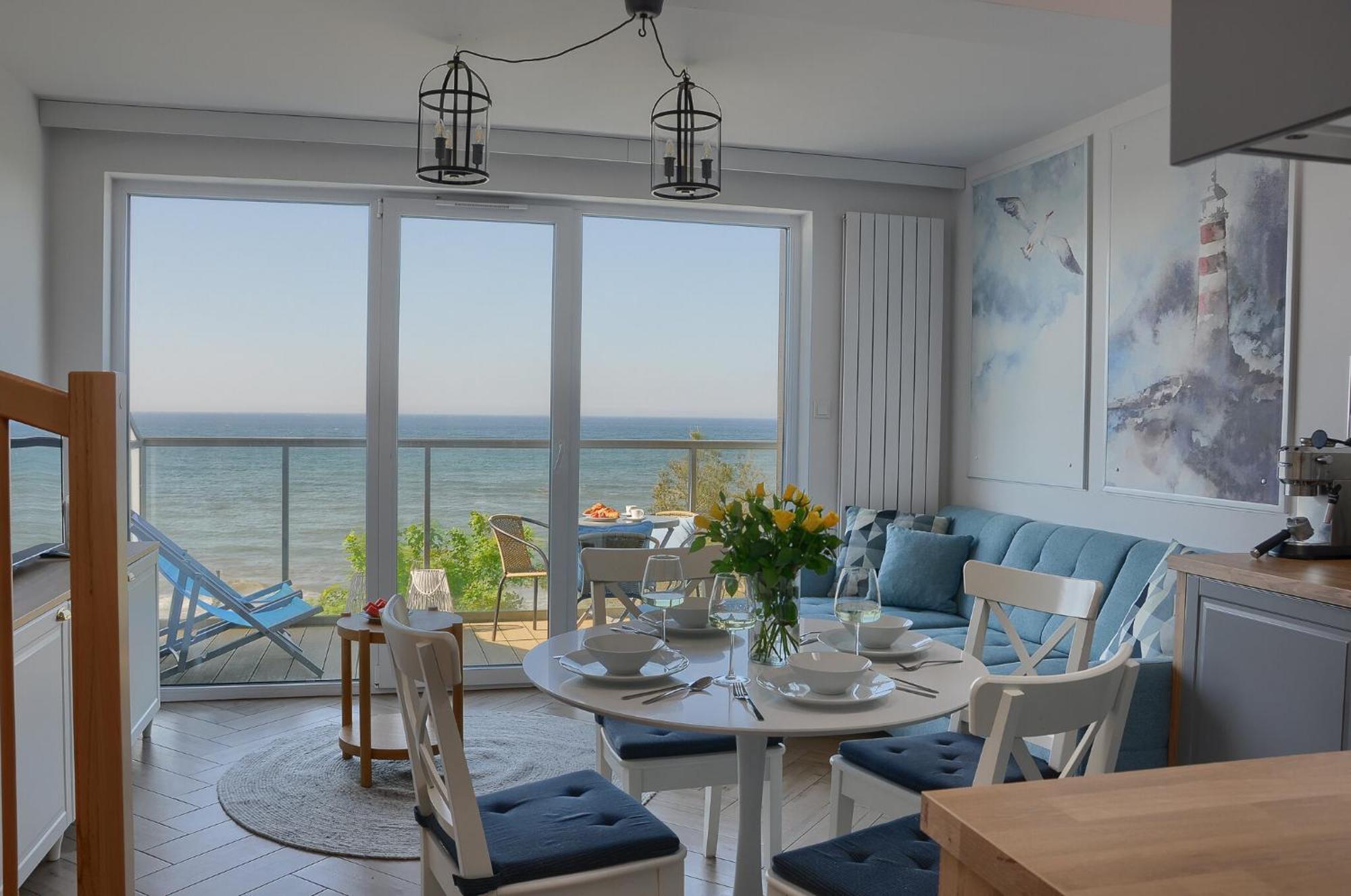 Apartament Z Widokiem Na Morze- Ustronie Apartments Nadmorski Luksus Apartamenty أوسترونيه مورسكية المظهر الخارجي الصورة